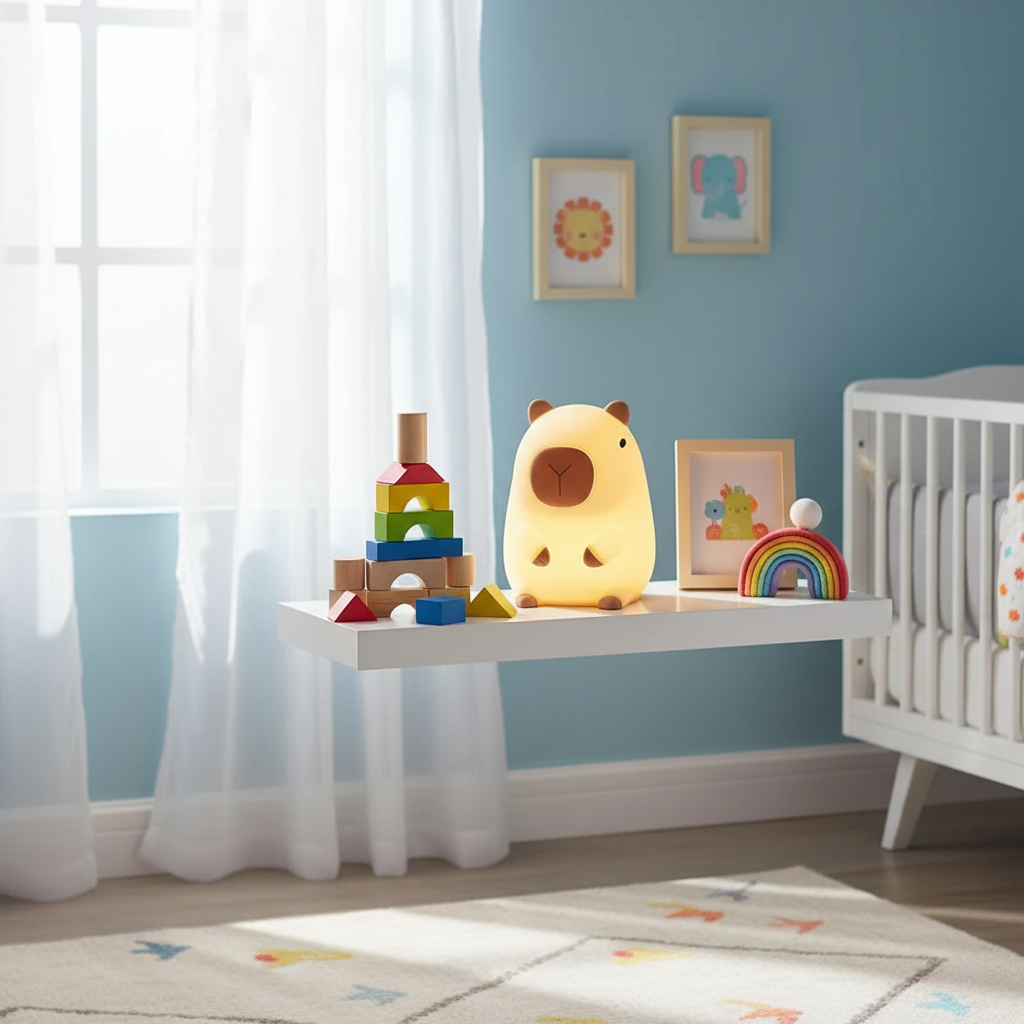 Veilleuse Capybara en Silicone